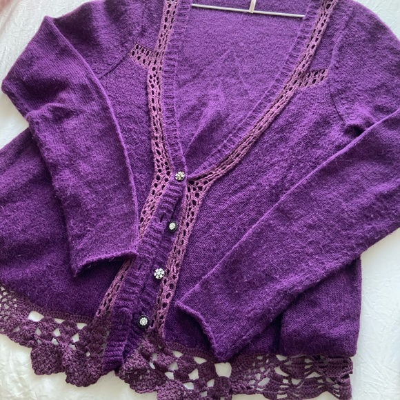 Free People Sweater - Purple - Picture 2 of 5
